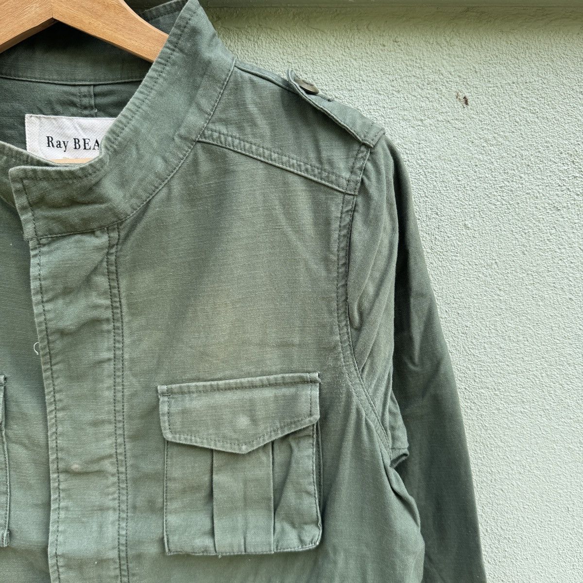 Japanese Brand Vintage Ray BEAMS Army style Jacket Size M / US 6-8 / IT 42-44 - 3 Thumbnail