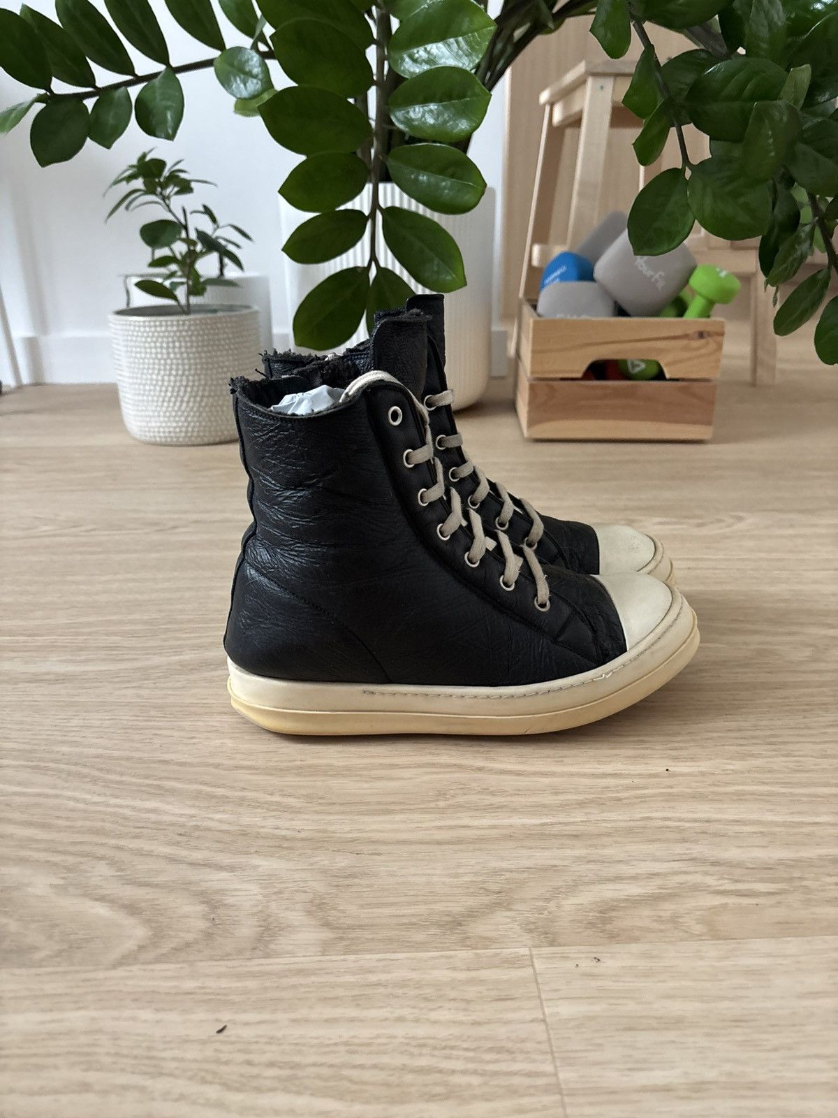 Rick Owens Rick owens Ramones Winter with fur lining Size US 7 / EU 40 - 3 Thumbnail