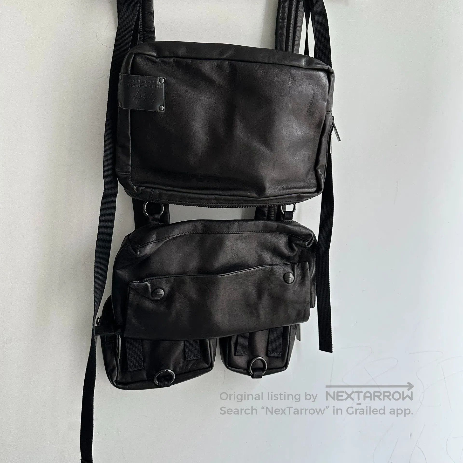 Yohji Yamamoto multifunctional black bag by yohji yamamoto. Size ONE SIZE - 1 Thumbnail