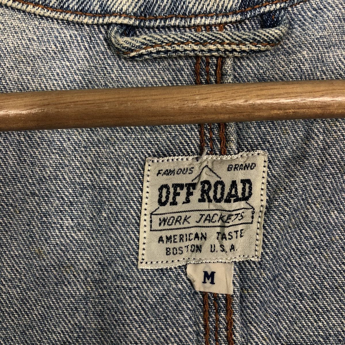 Japanese Brand 🔥90’s Chore Denim Jacket Offroad Boston USA Toyo Enterprise Size US M / EU 48-50 / 2 - 13 Thumbnail