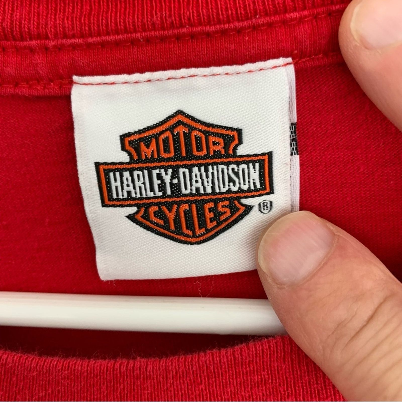 Harley Davidson LONGSLEEVE HARLEY-DAVIDSON BIKER SHIRT NICE NORTH CAROLINA Size US L / EU 52-54 / 3 - 5 Thumbnail
