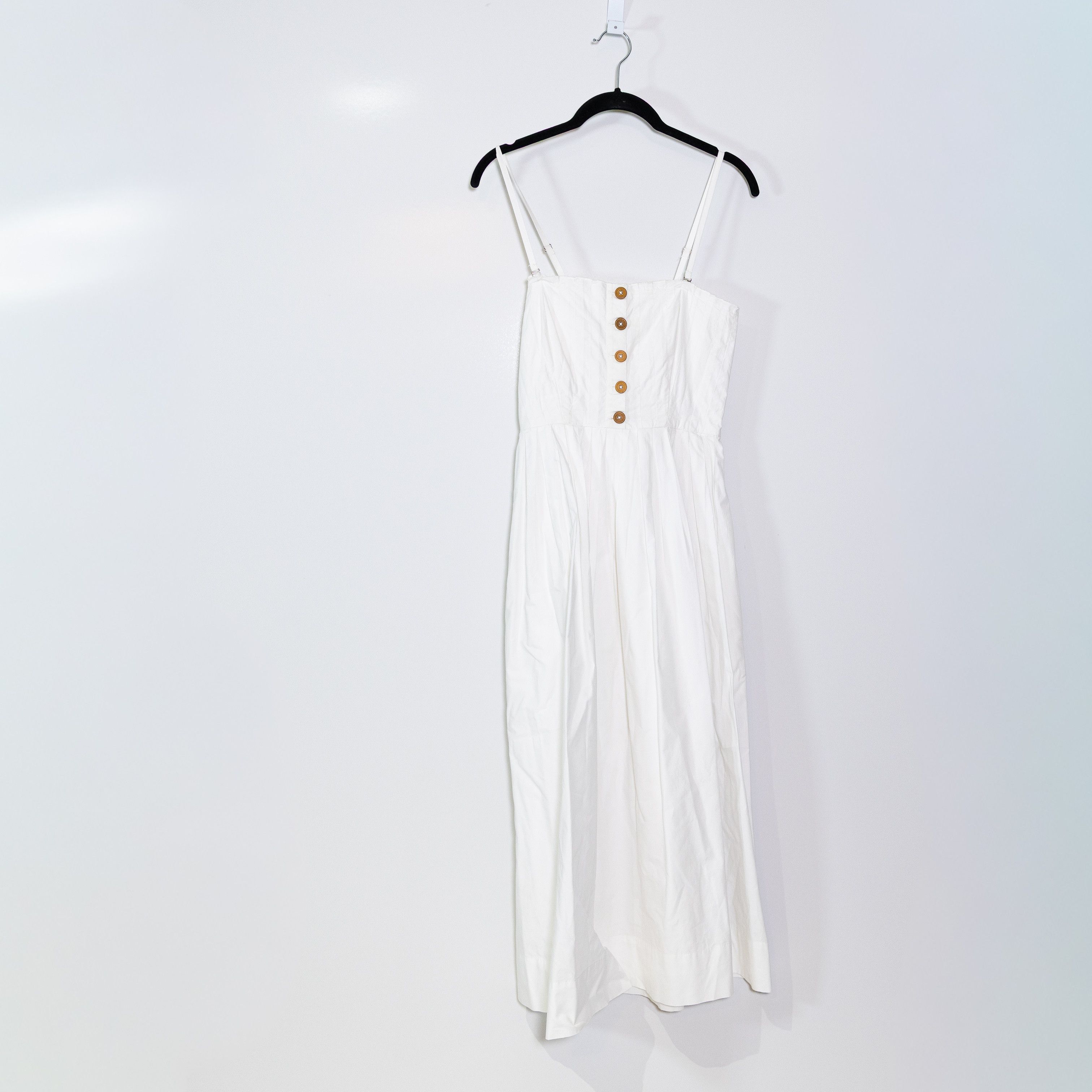 Free People Free People Lilah Cotton Poplin Pleated Size S / US 4 / IT 40 - 1 Thumbnail