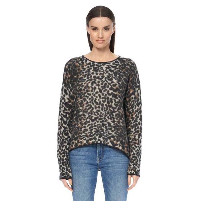 360 cashmere leopard clearance sweater