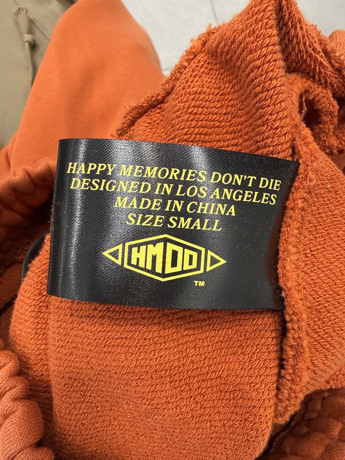 HMDD Happy Memories Don’t Die Orange Studded Sweatpants Small Size US 30 / EU 46 - 5 Thumbnail