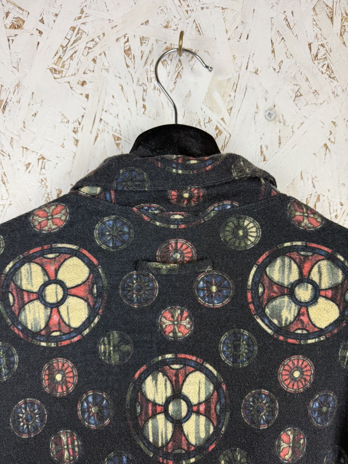 Jean Paul Gaultier Jean Paul Gaultier AW98 Catherdral Stained Glass Mesh Shirt Size M / US 6-8 / IT 42-44 - 6 Thumbnail