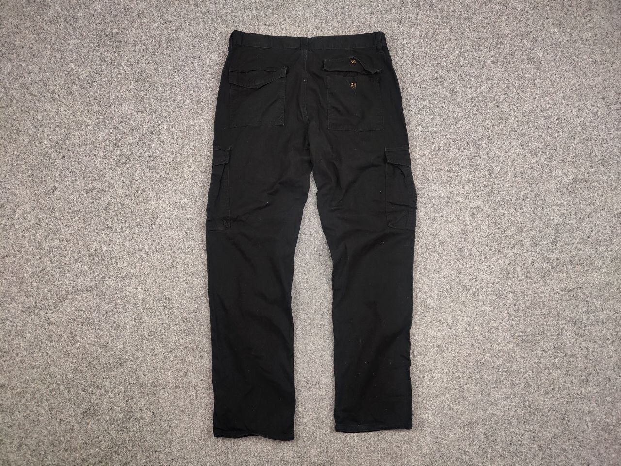 Japanese Brand Vintage 90's Japanese Black Military Cargo Casual Pants Size US 34 / EU 50 - 13 Thumbnail