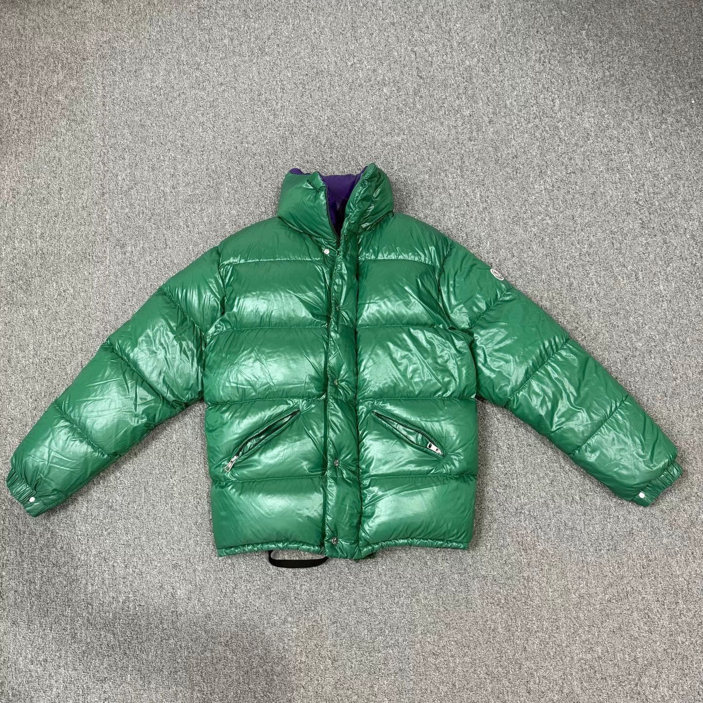Moncler Moncler 1952 Series Green Puffer Jacket 0 Size XS / US 0-2 / IT 36-38 - 1 Thumbnail