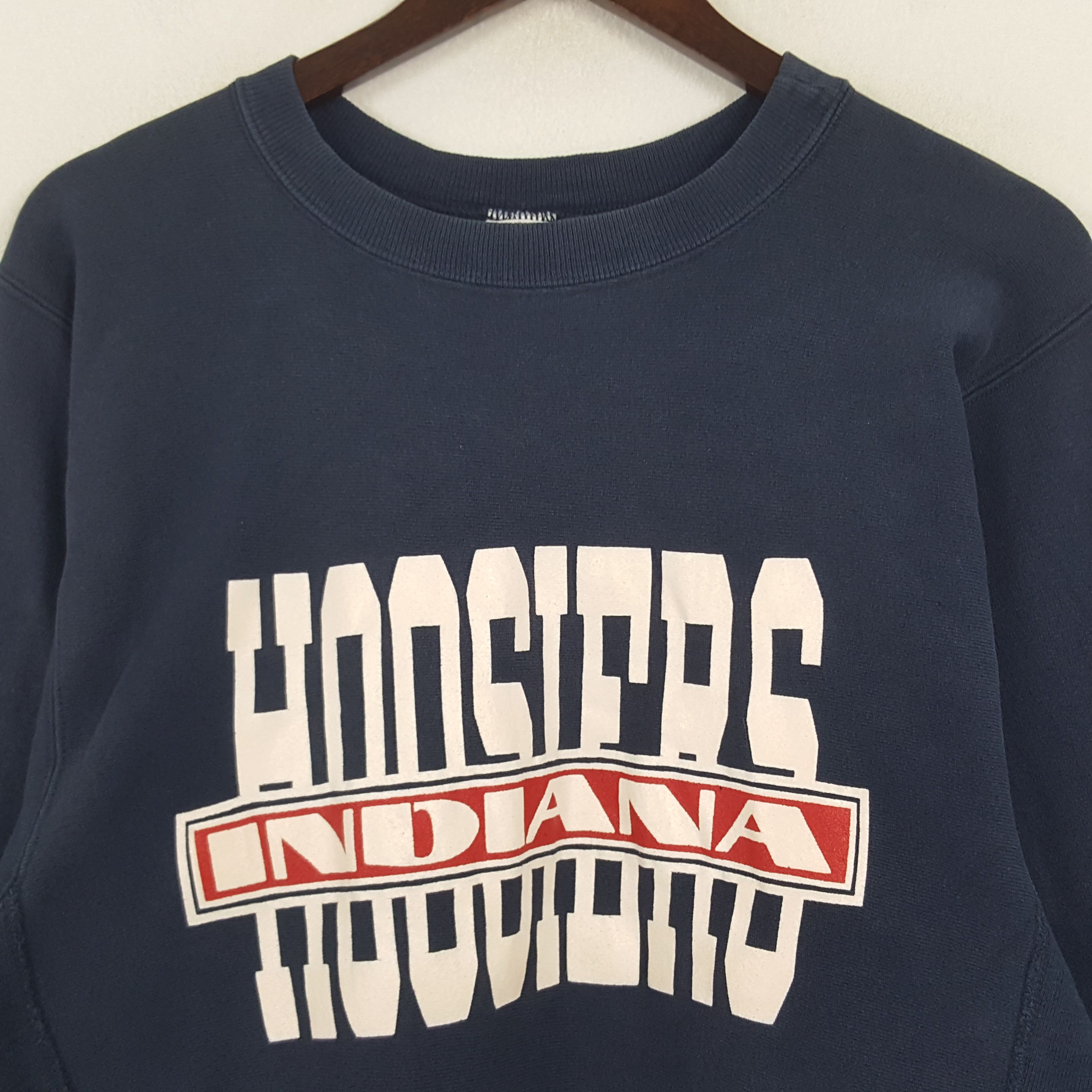 Champion × Vintage Vintage Champion Indiana Hoosiers Sweatshirt Size US S / EU 44-46 / 1 - 2 Thumbnail
