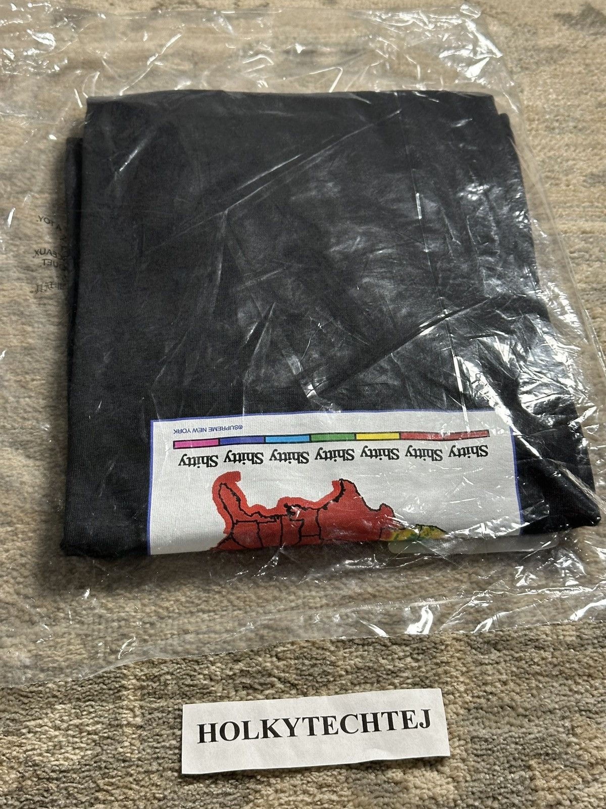 Supreme Supreme Weather Tee - Black - S - FW23 Size US S / EU 44-46 / 1 - 7 Thumbnail
