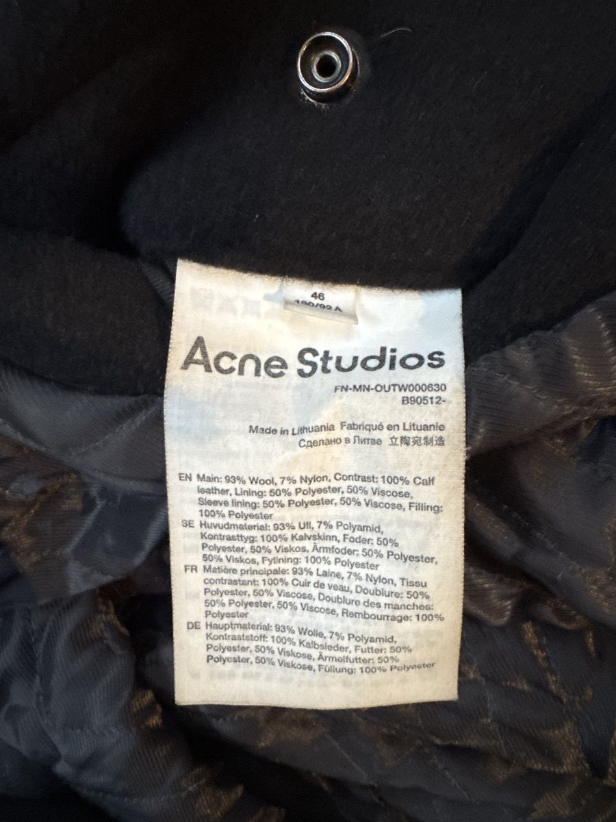 Acne Studios Wool Bomber