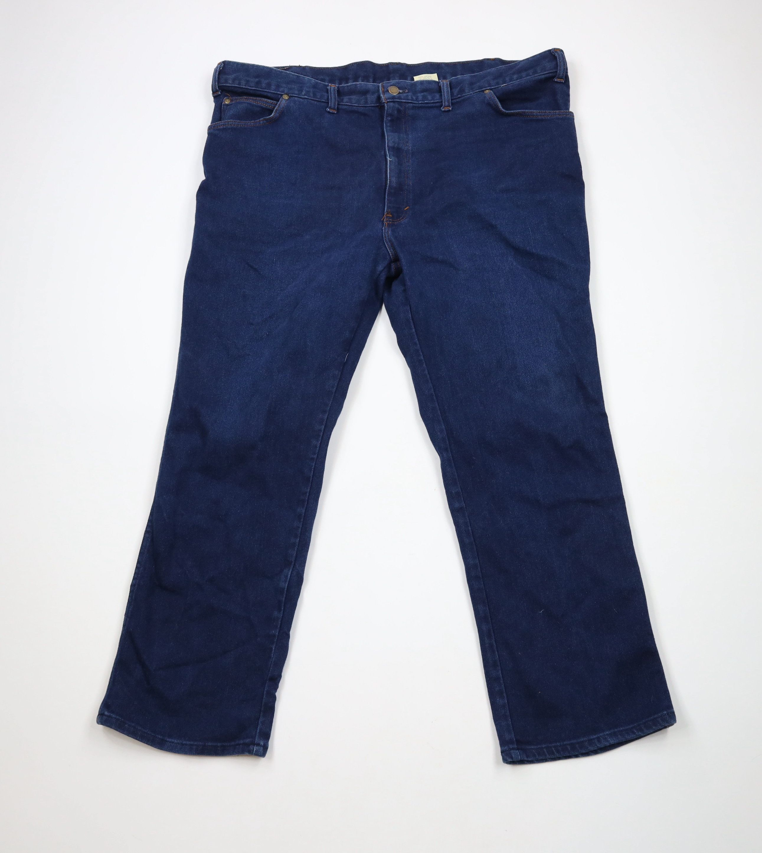 Vintage Vintage 70s Streetwear Bootcut Western Denim Jeans Blue USA Size US 44 / EU 60 - 1 Thumbnail