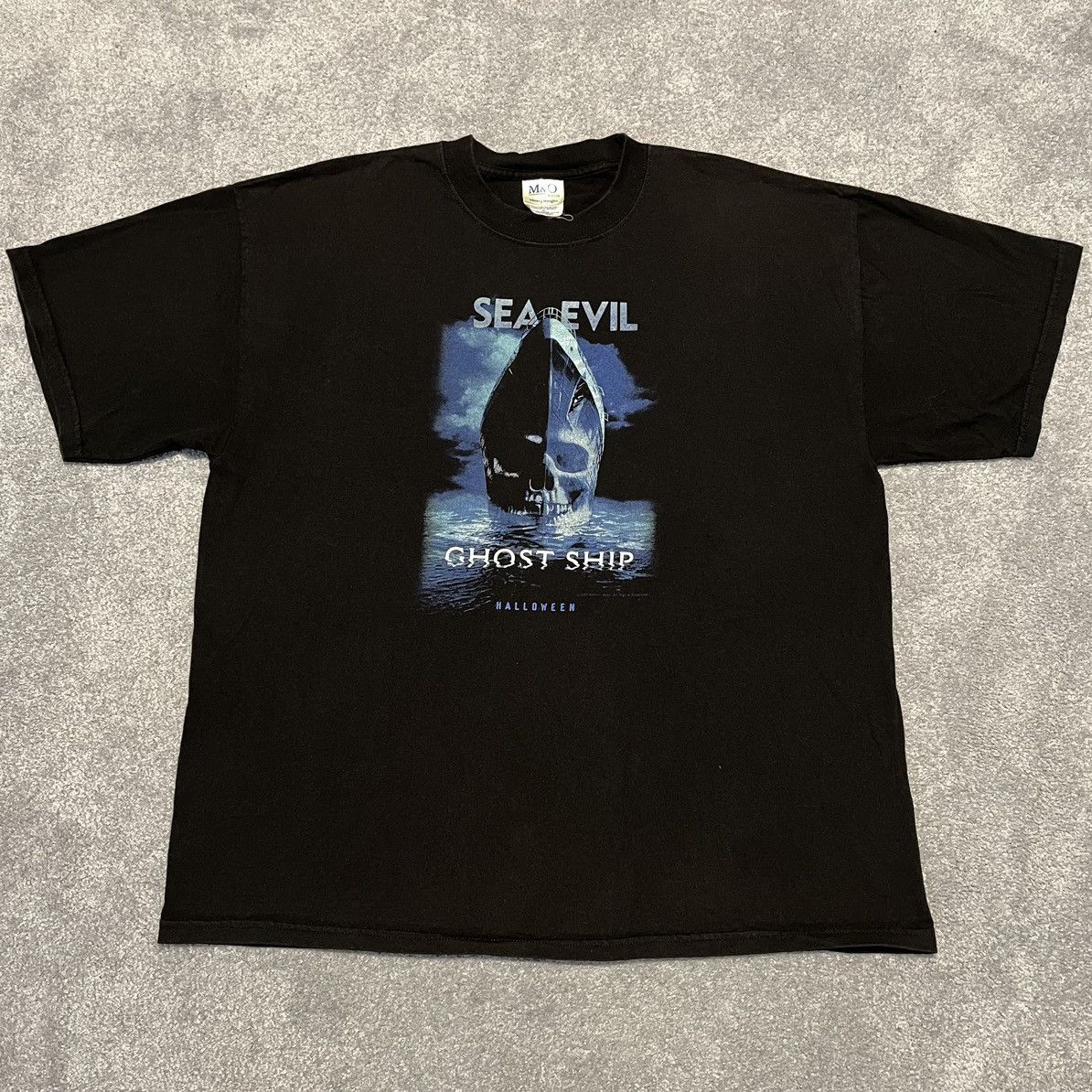 Vintage Vintage 2002 Ghost Ship Sea Evil Horror Movie Promotion Tee Size US XL / EU 56 / 4 - 1 Thumbnail