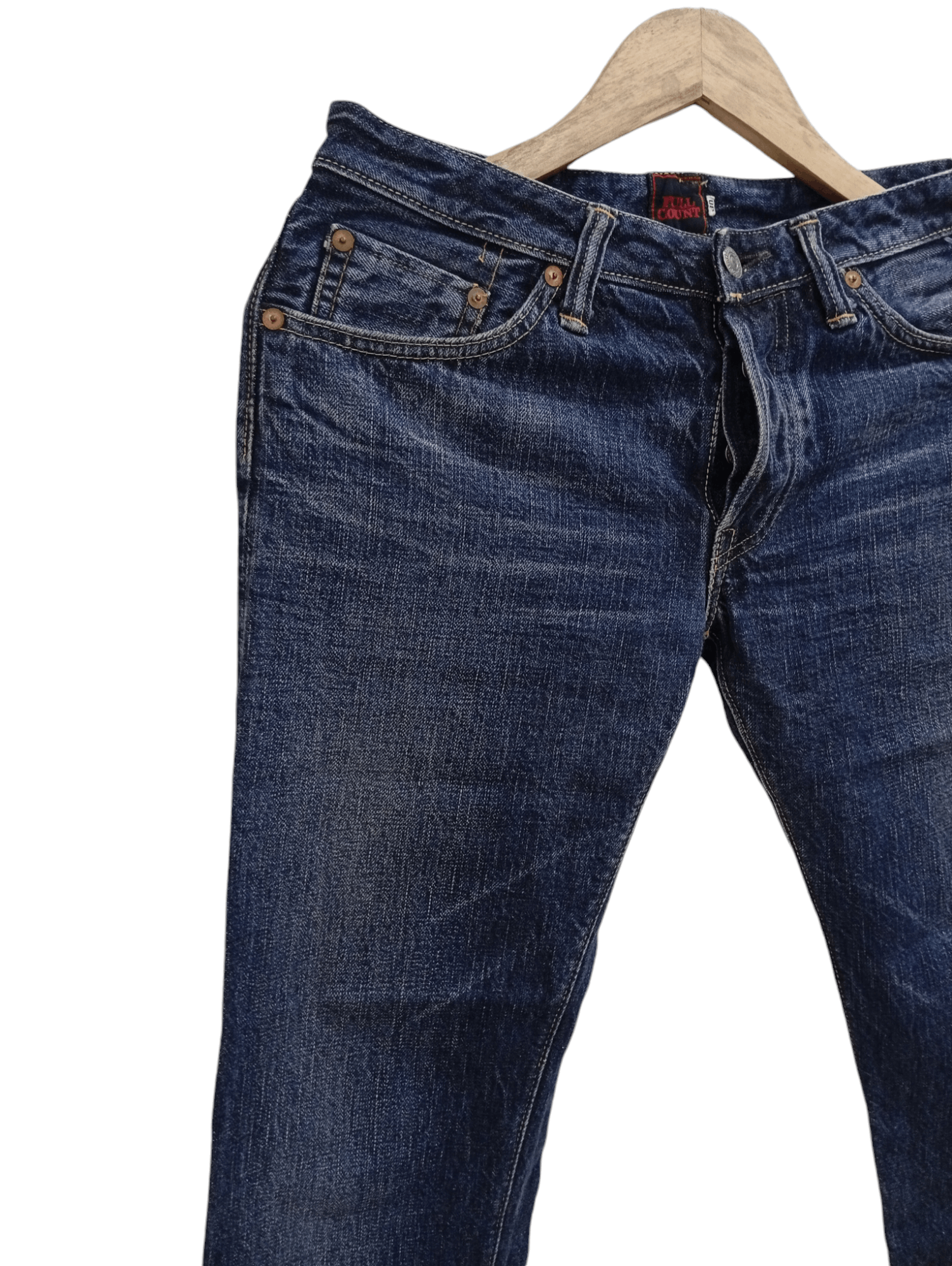 Full Count & Co. 🔥🔥Full Count Selvedge Jeans Denim Size US 30 / EU 46 - 7 Thumbnail