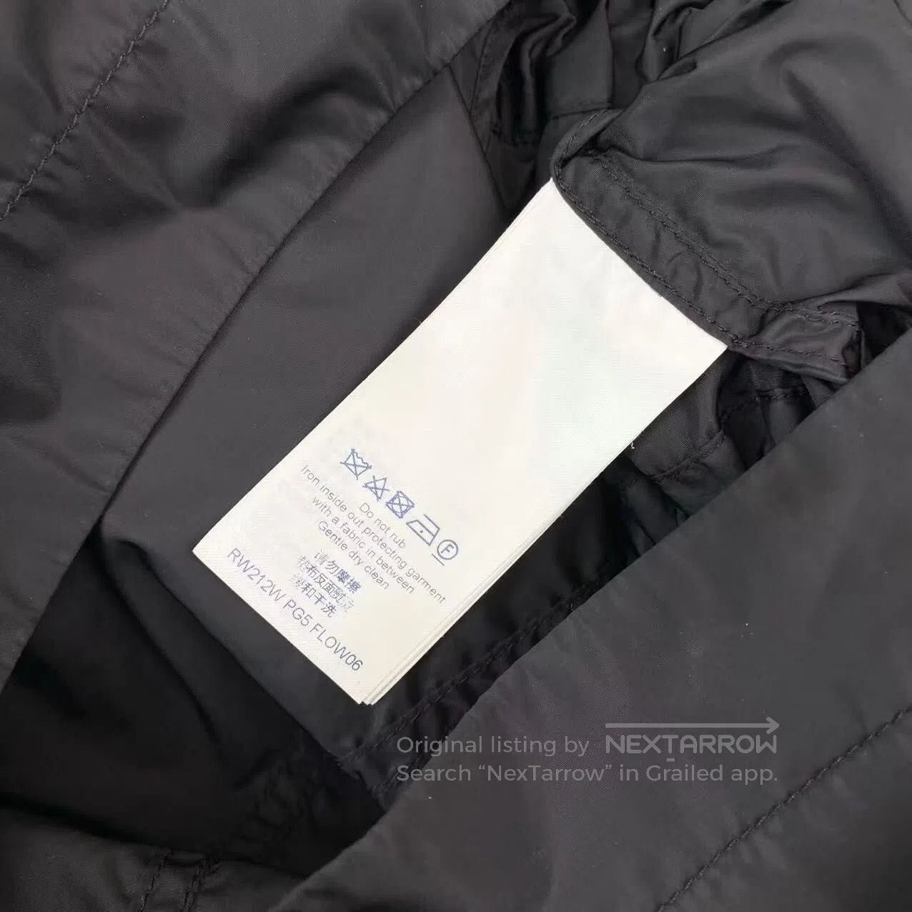 Louis Vuitton Louis Vuitton Nylon letter logo jacket| Size 4XL / US 24-26 - 4 Thumbnail