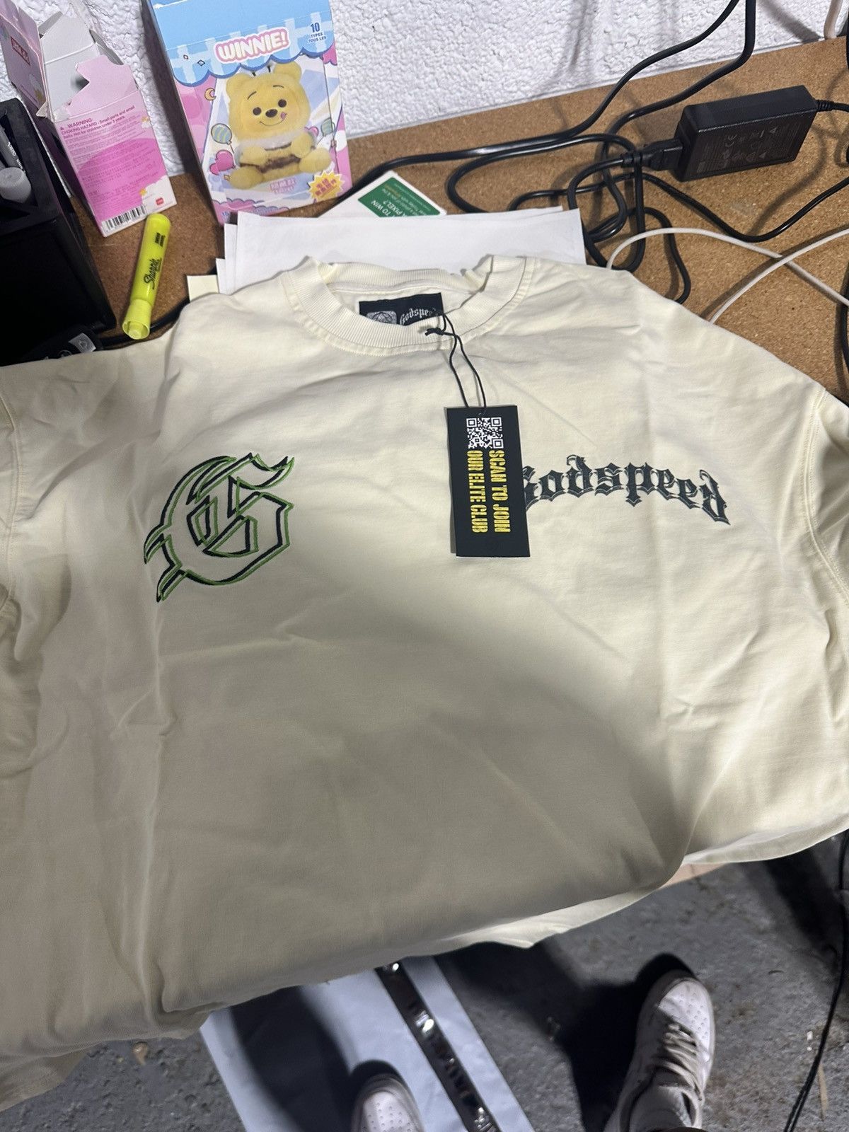 Godspeed Godspeed Once Upon A Time L/S Tee Bone Size Small Size US S / EU 44-46 / 1 - 6 Thumbnail
