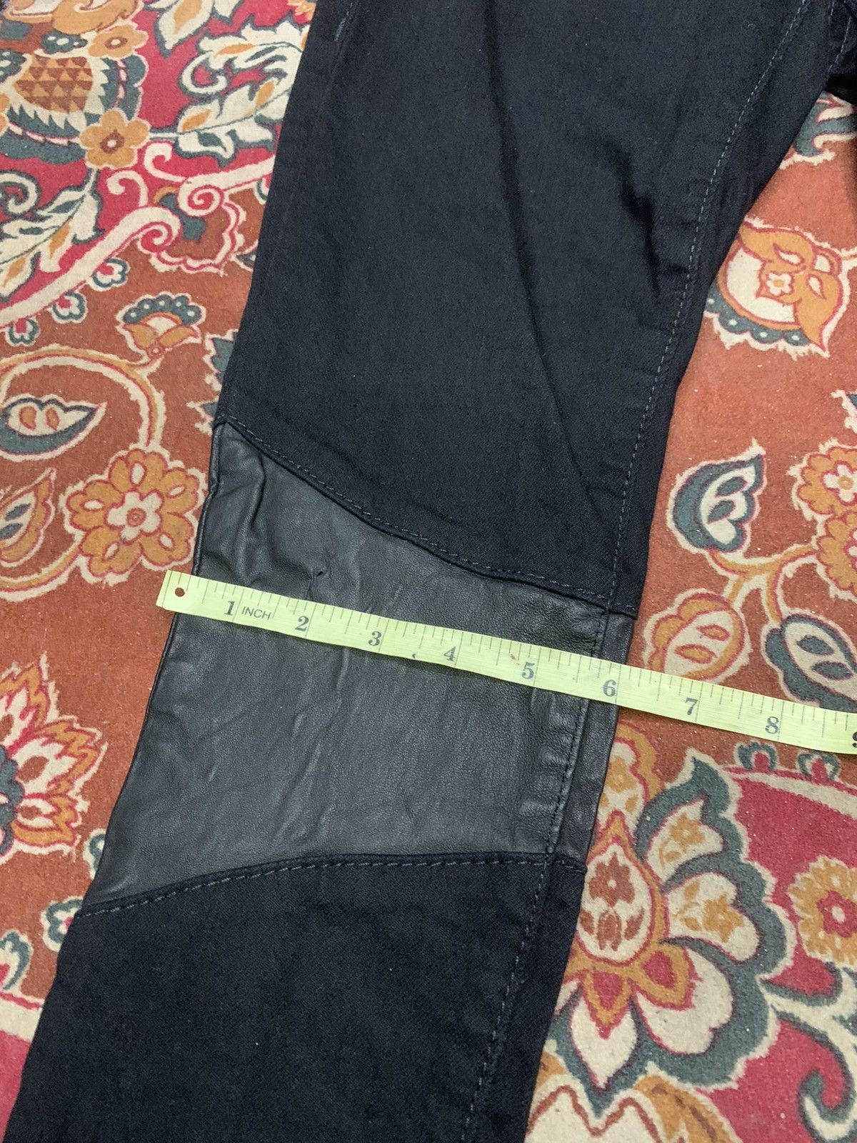 Hysteric Glamour × If Six Was Nine × Japanese Brand True religion black leather Size 25" / US 0 / IT 36 - 12 Thumbnail