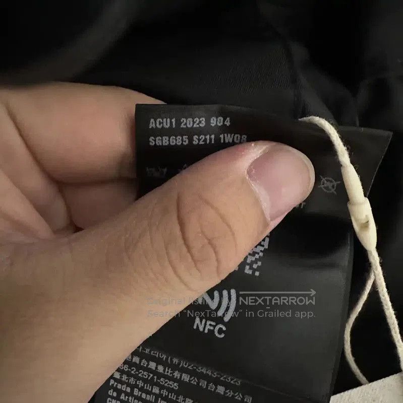 Prada Prada Black Men's Outerwear Jacket. Size US L / EU 52-54 / 3 - 6 Thumbnail