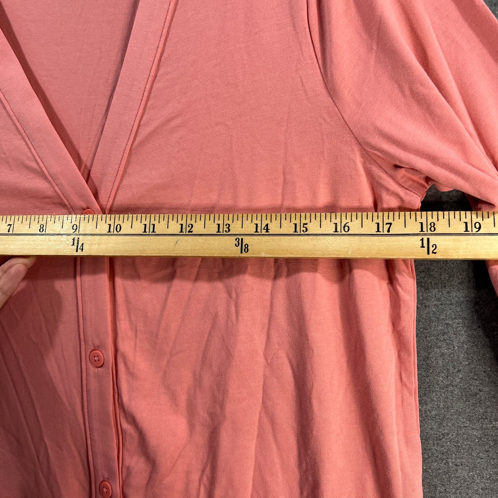 Other AnyBody Cozy Knit Button Front Lone Cardigan Rose Size Small Size S / US 4 / IT 40 - 8 Thumbnail