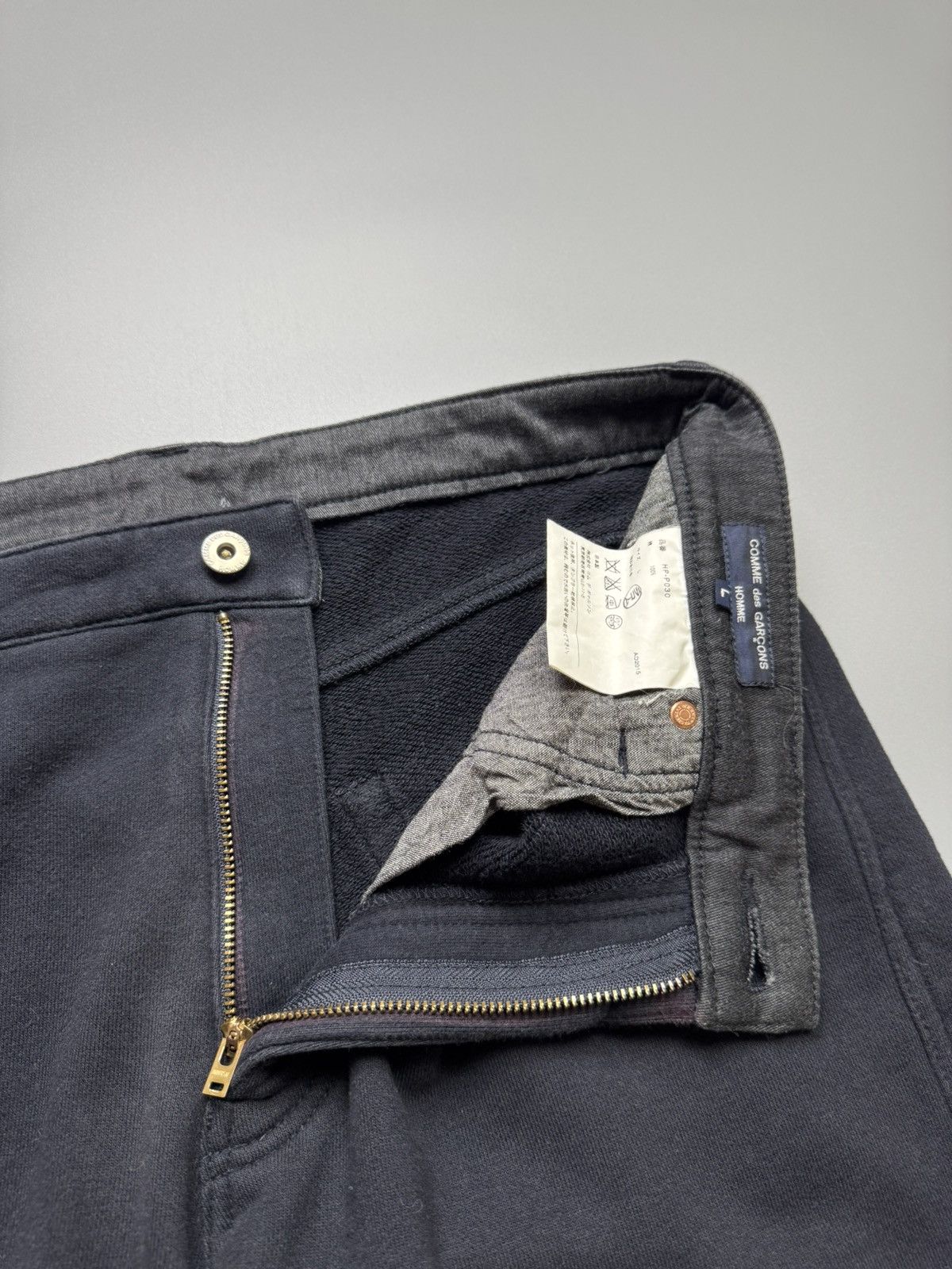 Comme des Garcons Homme Comme Des Garcones Homme - AW/2015 Soft Cotton Trouser Pants Size US 35 - 9 Thumbnail