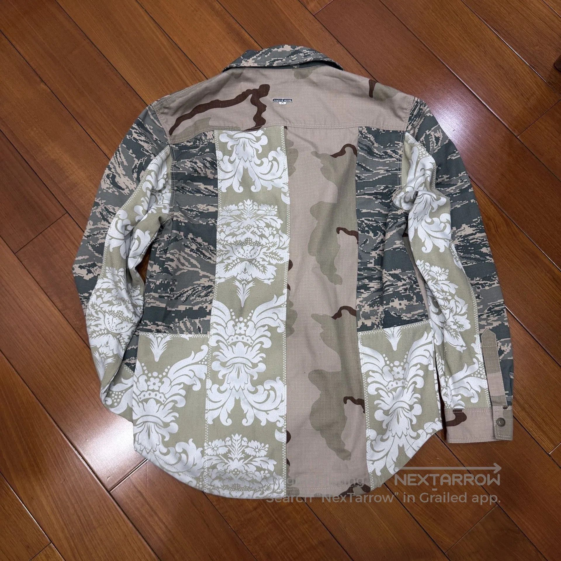Marine Serre Marine Serre Camo Floral Shirt Jacket. Size US M / EU 48-50 / 2 - 2 Thumbnail