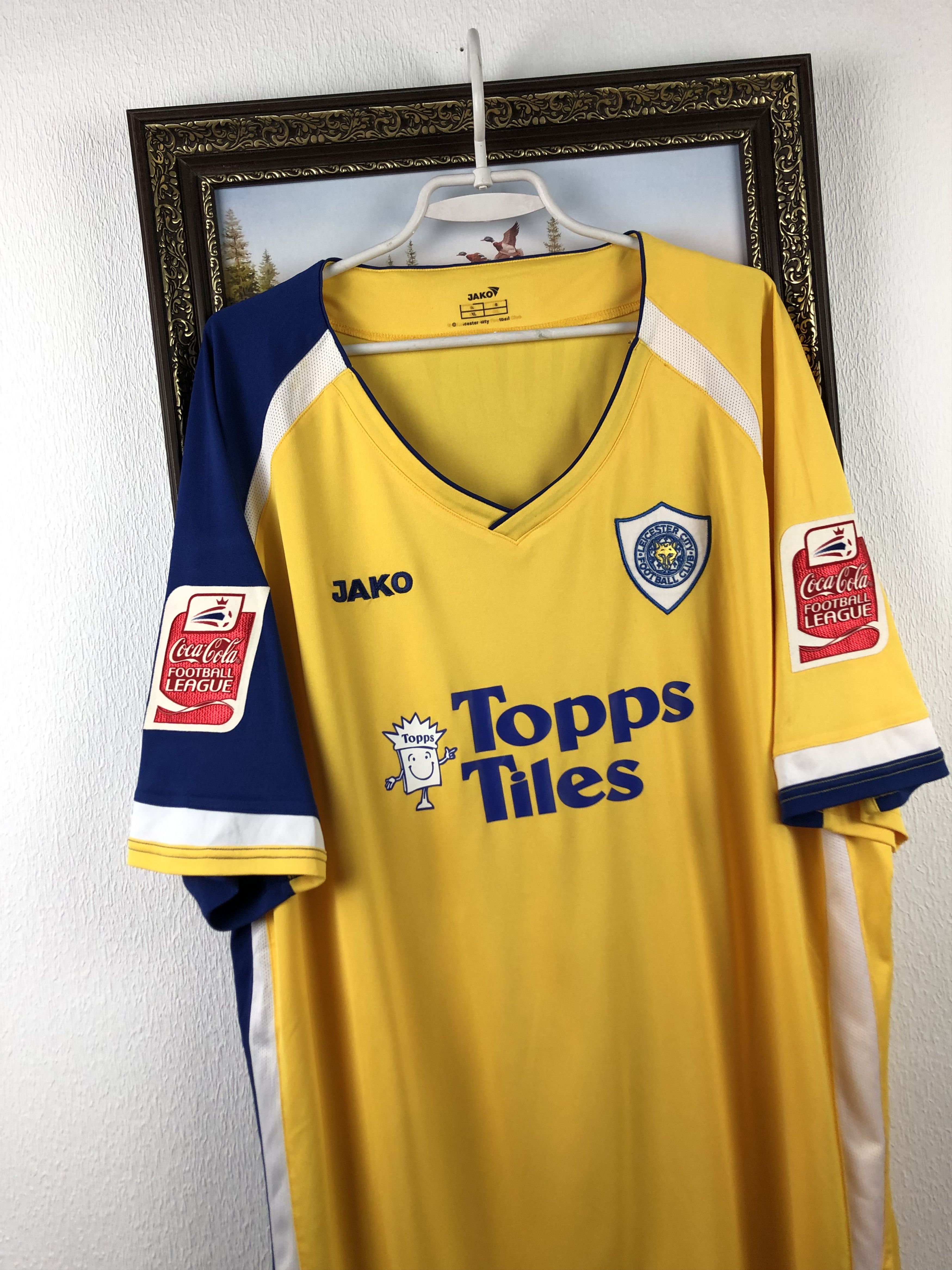 Other Leicester City shirt Soccer Hume Jersey Player Issue 3XL Size US XXL / EU 58 / 5 - 6 Thumbnail