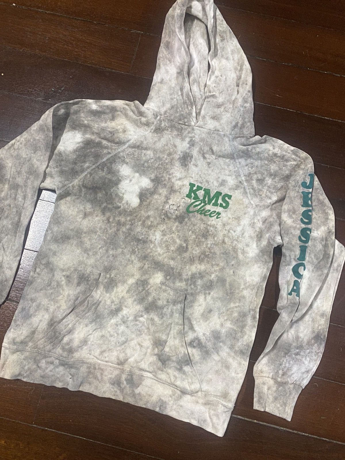 Vintage Vintage hoodie sweatshirt KMS CHEER distressed trasher faded Size US L / EU 52-54 / 3 - 4 Thumbnail