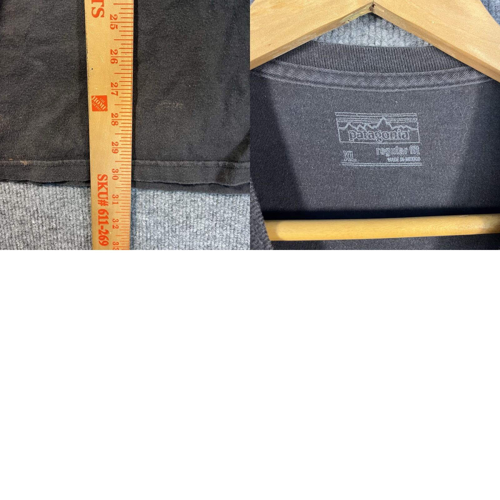 Patagonia VINTAGE Patagonia T-Shirt Mens XL Regular Black Graphic Hiking Size US XL / EU 56 / 4 - 8 Thumbnail