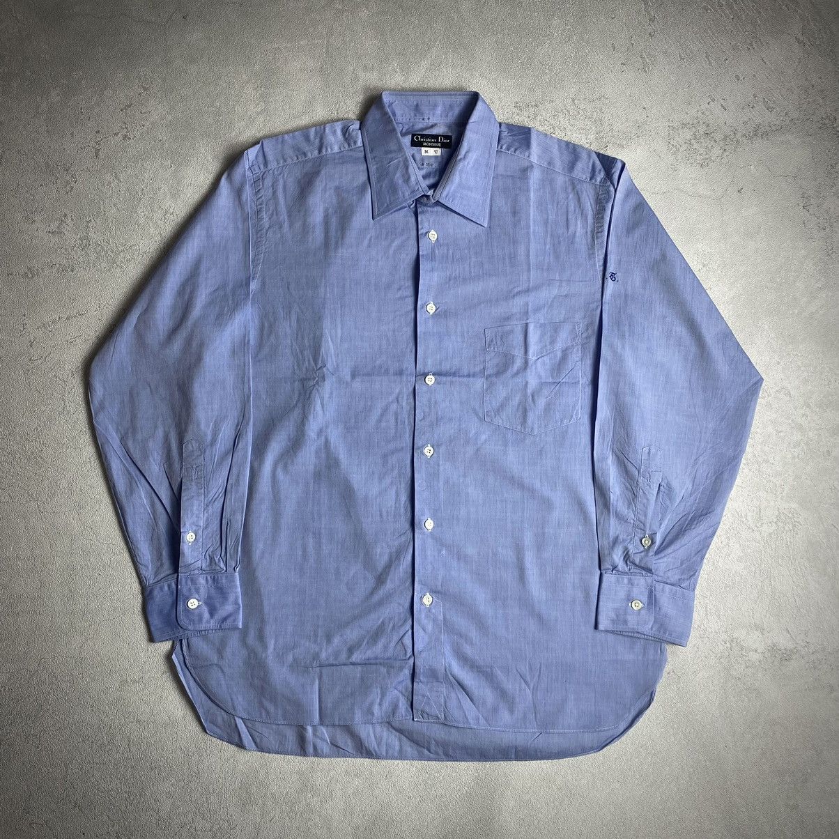 Christian Dior Monsieur vintage christian dior button ups Size US XL / EU 56 / 4 - 1 Thumbnail