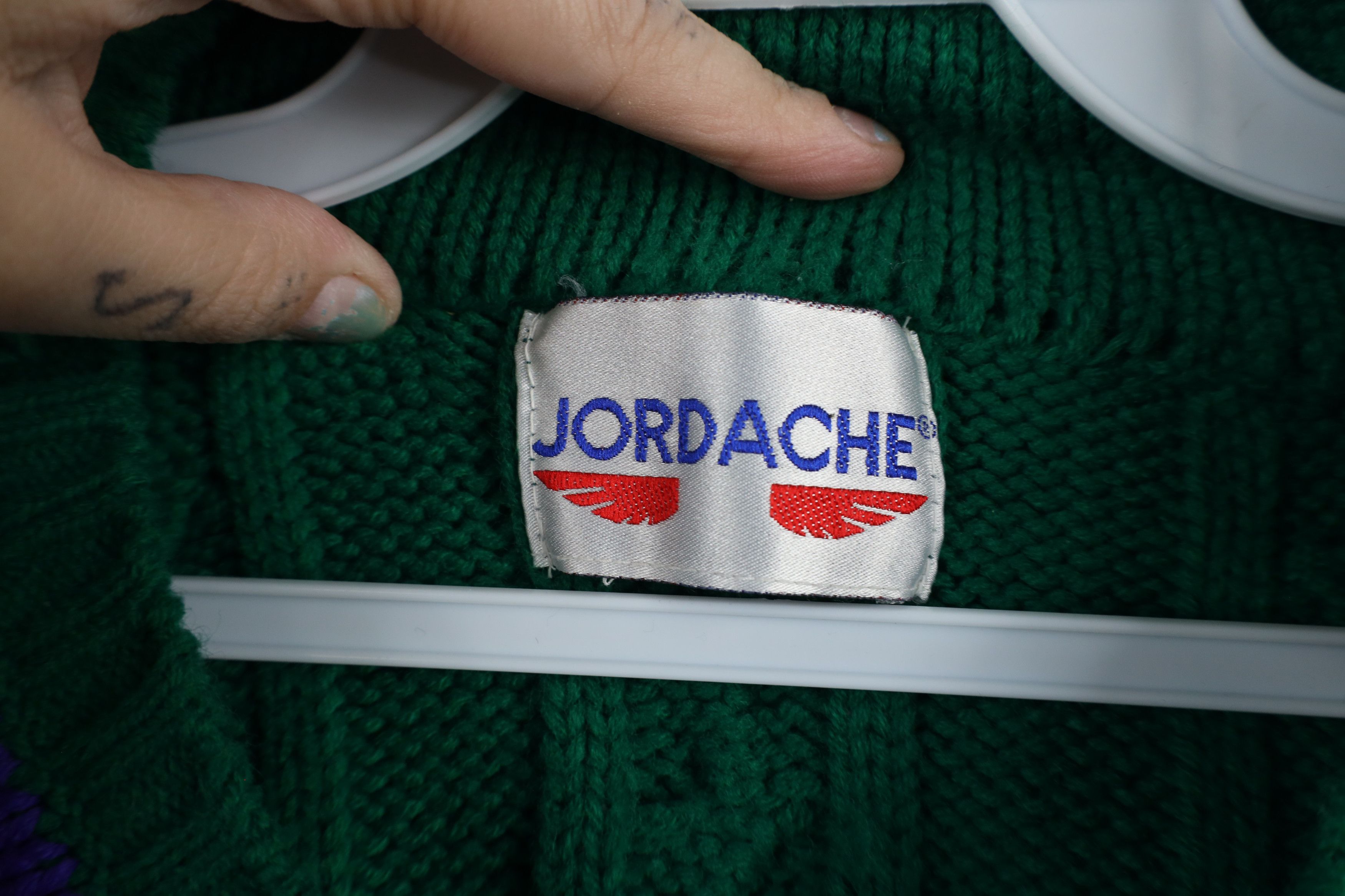 Vintage Vintage 90s Dapper Streetwear Chunky Cable Knit Sweater Size S / US 4 / IT 40 - 5 Thumbnail