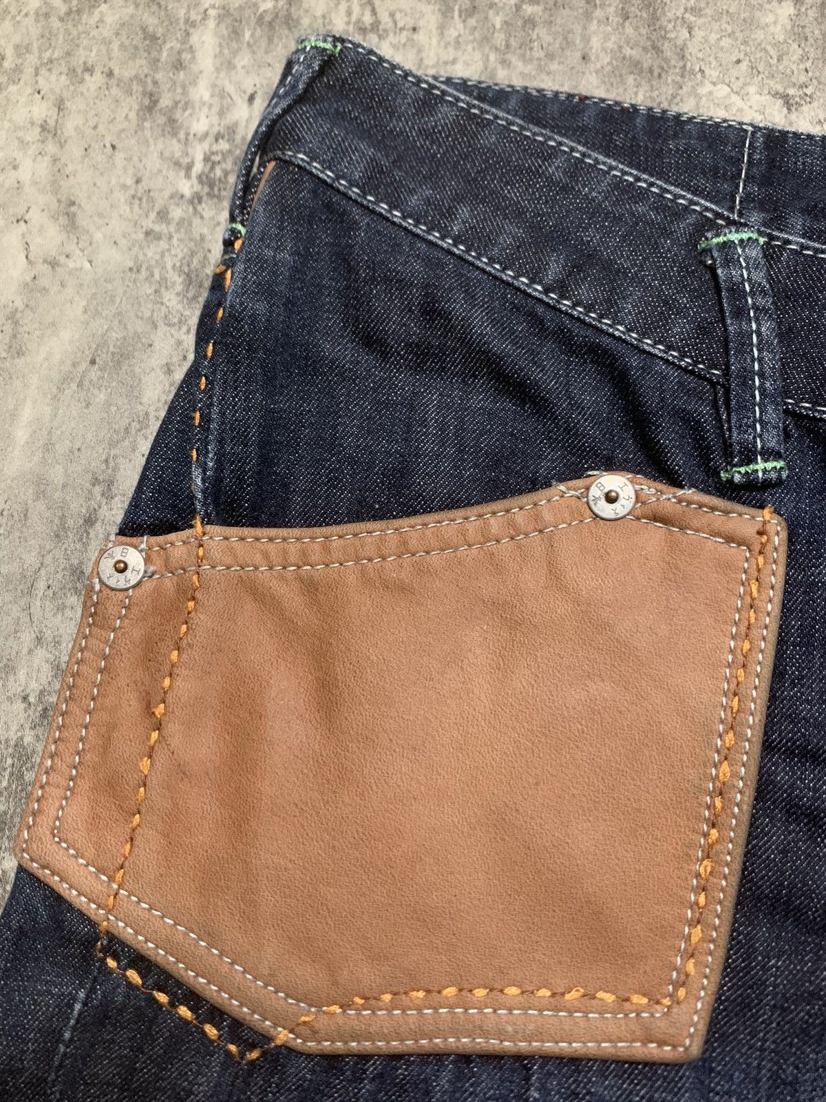Evisu Y2K Evisu Paris Donna Osaka Mix Leather on Pocket Size 32" / US 10 / IT 46 - 8 Thumbnail