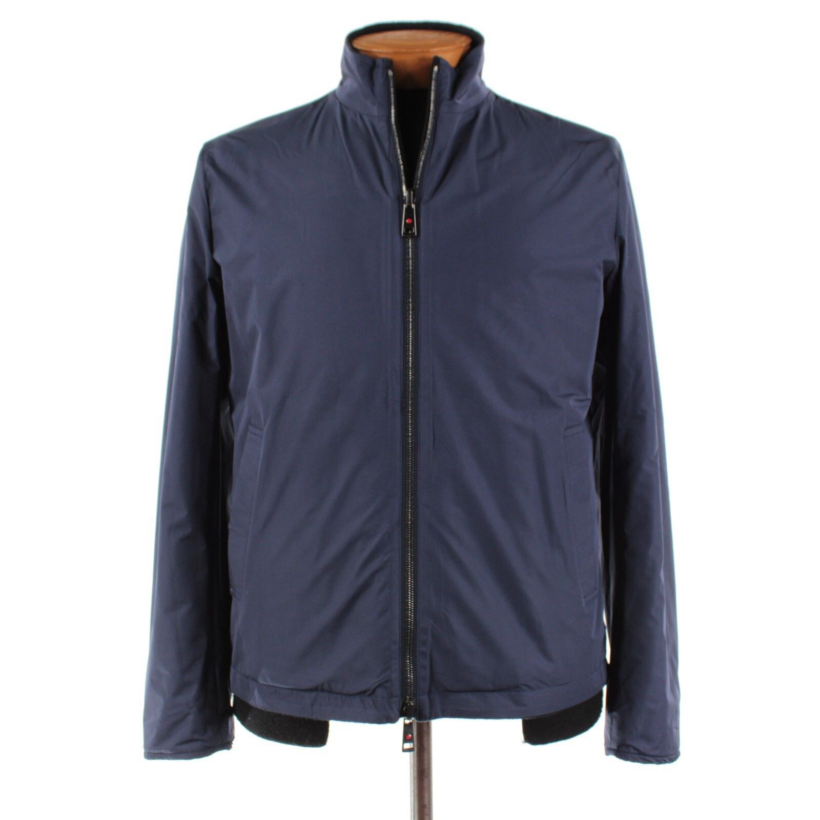 Kiton Kiton Jacket Size M US In Blue Polyester Blend Size US M / EU 48-50 / 2 - 6 Thumbnail