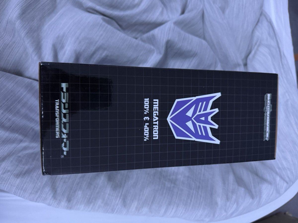 Transformers BEARBRICK MEGATRON 100% & 400% Transformers Bearbrick Toy Size ONE SIZE - 4 Thumbnail