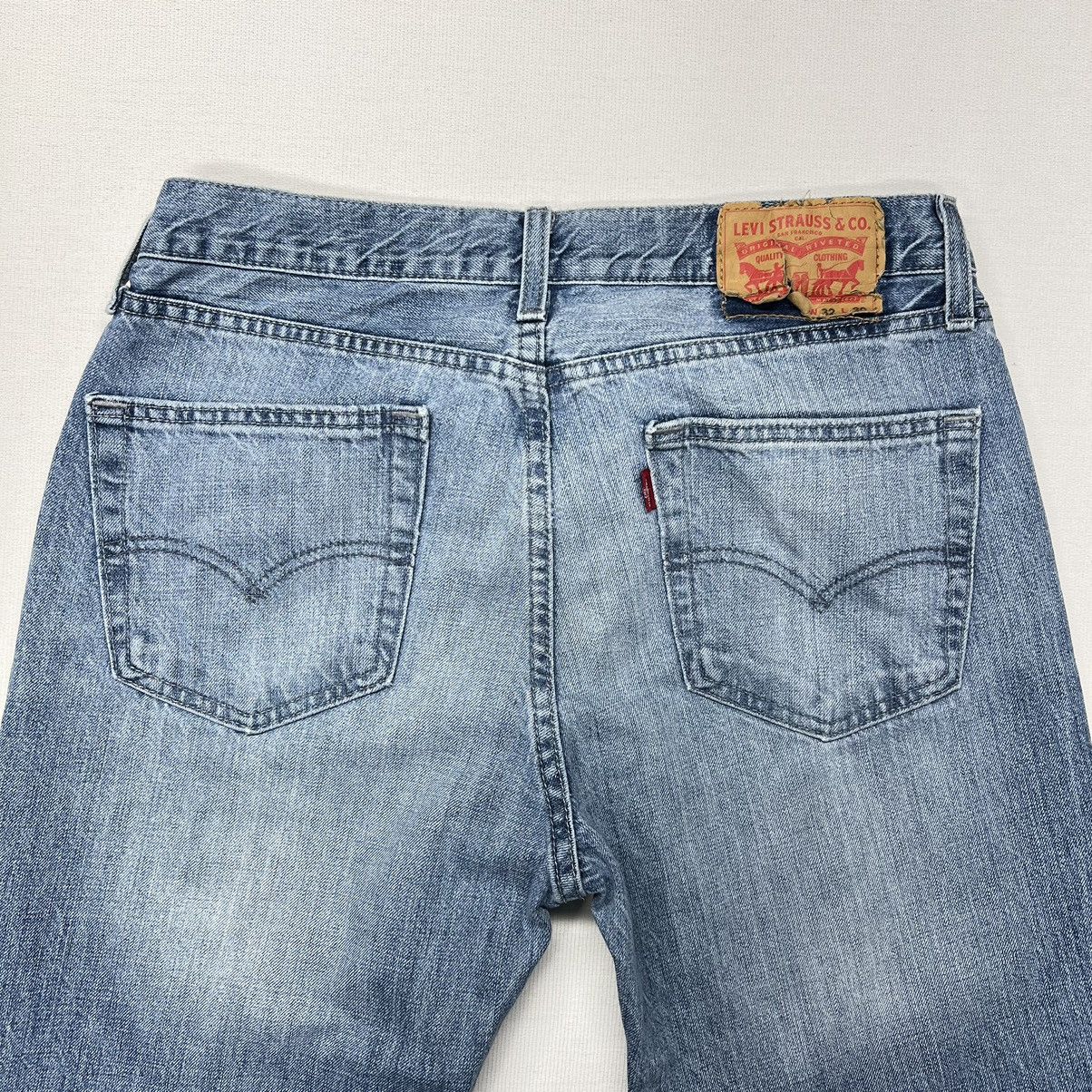 Levi's Levis 514 Jeans Straight Fit Regular Blue Faded Denim Size US 32 / EU 48 - 11 Thumbnail