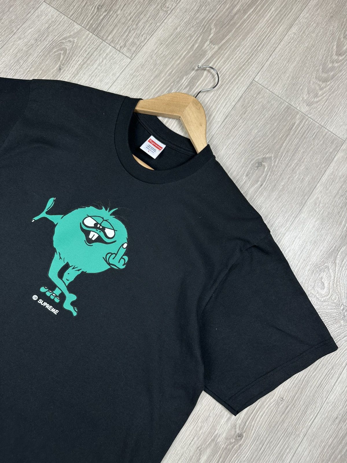 Supreme Supreme Camacho New Oversized Tee Shirt Black FW23 Size L Size US L / EU 52-54 / 3 - 2 Thumbnail