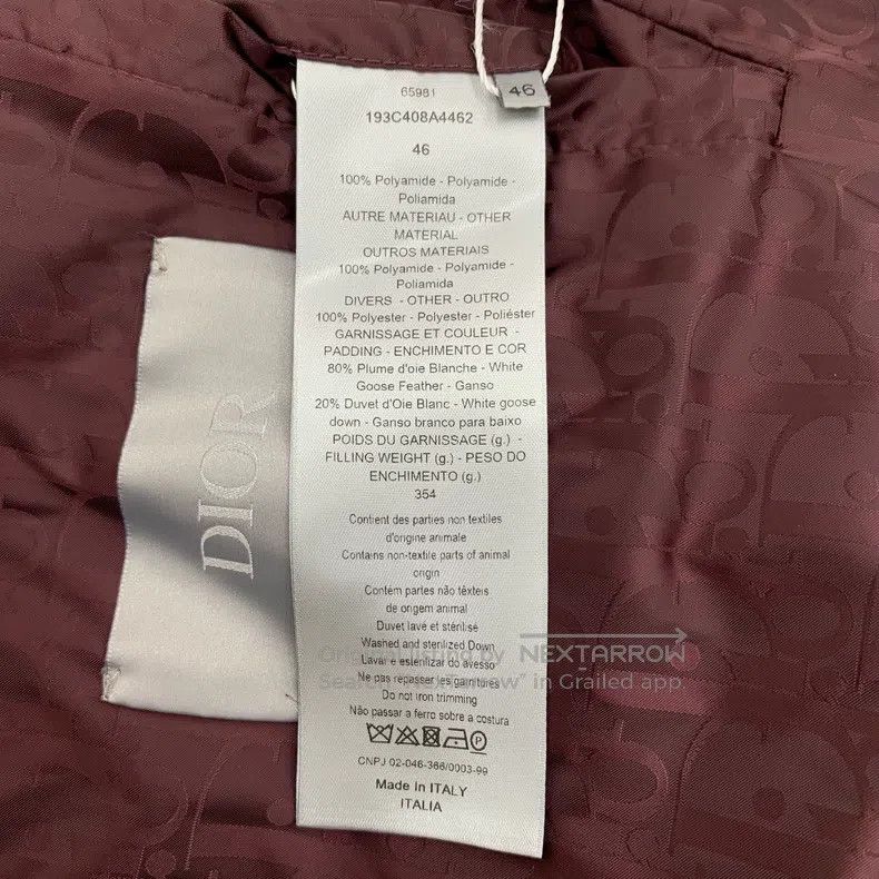 Dior Dior Crimson logo old flower dark pattern full print stand Size US S / EU 44-46 / 1 - 6 Thumbnail