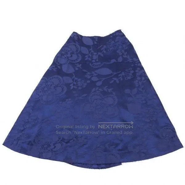 Comme des Garcons Comme des Garcons size XS Blue vintage jacquard design ski Size 23" - 2 Thumbnail