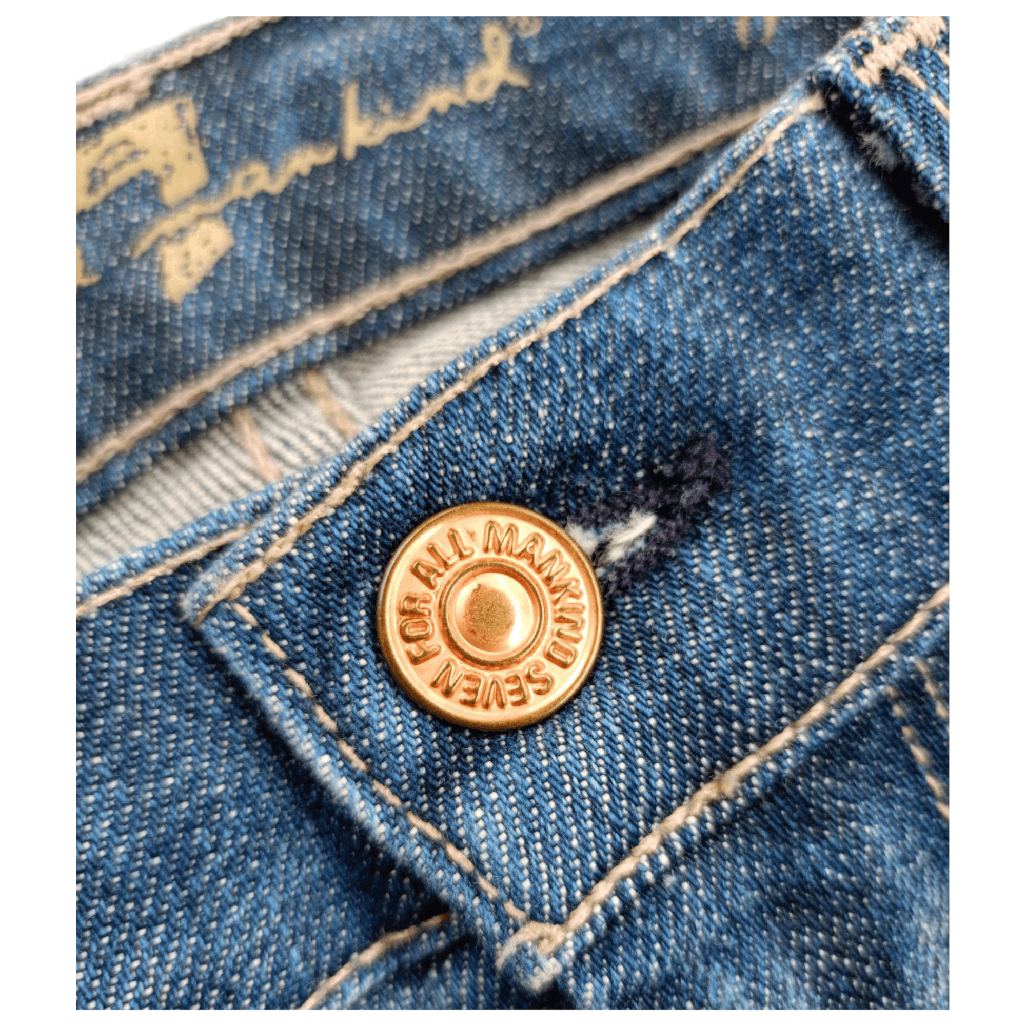 Japanese Brand × Vintage 7 For All Mankind Ginger Classic Japanese Bootcut Denim Size 28" / US 6 / IT 42 - 4 Thumbnail