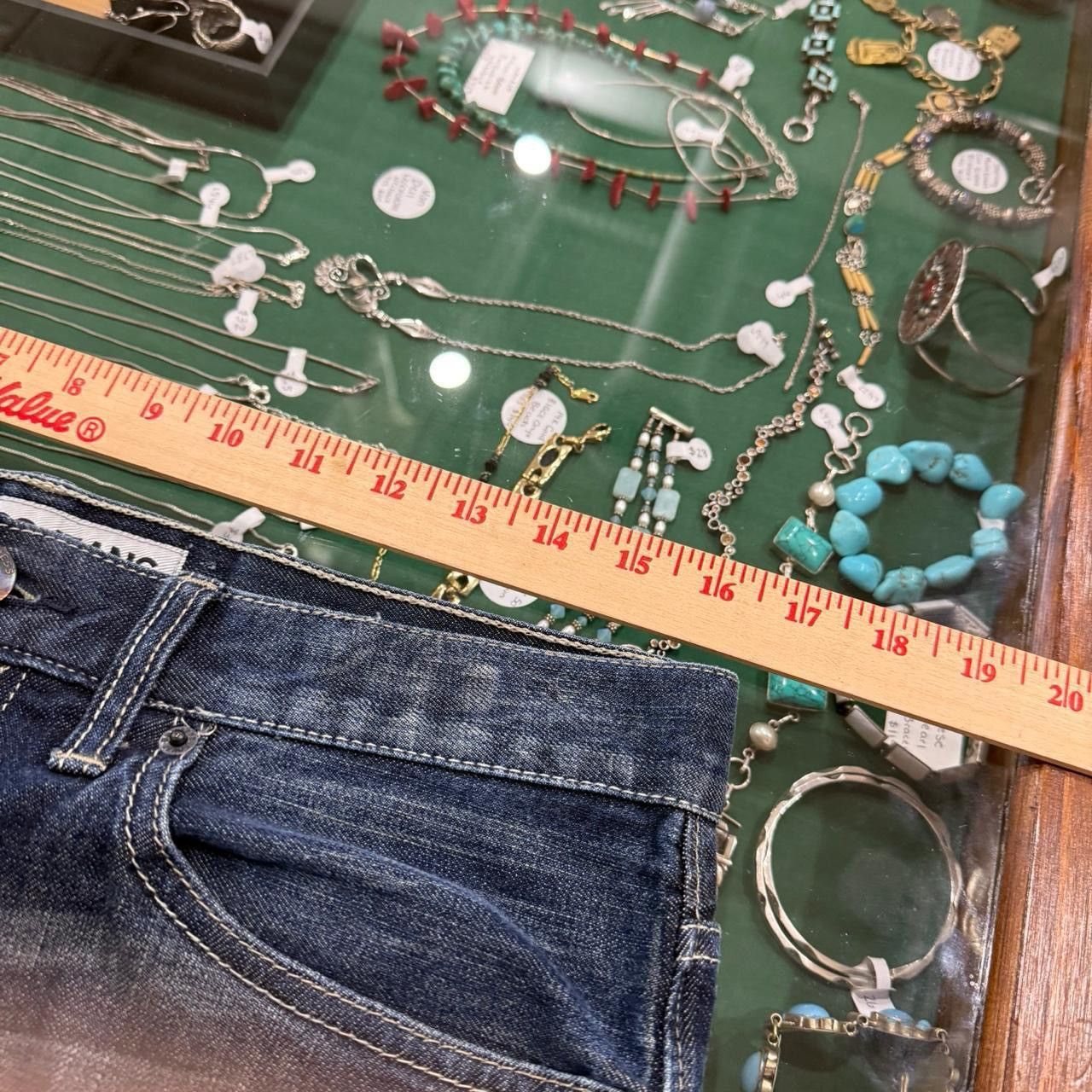 Express Vintage Y2K Express Dark Wash Bootcut Jeans Size US 32 / EU 48 - 4 Thumbnail