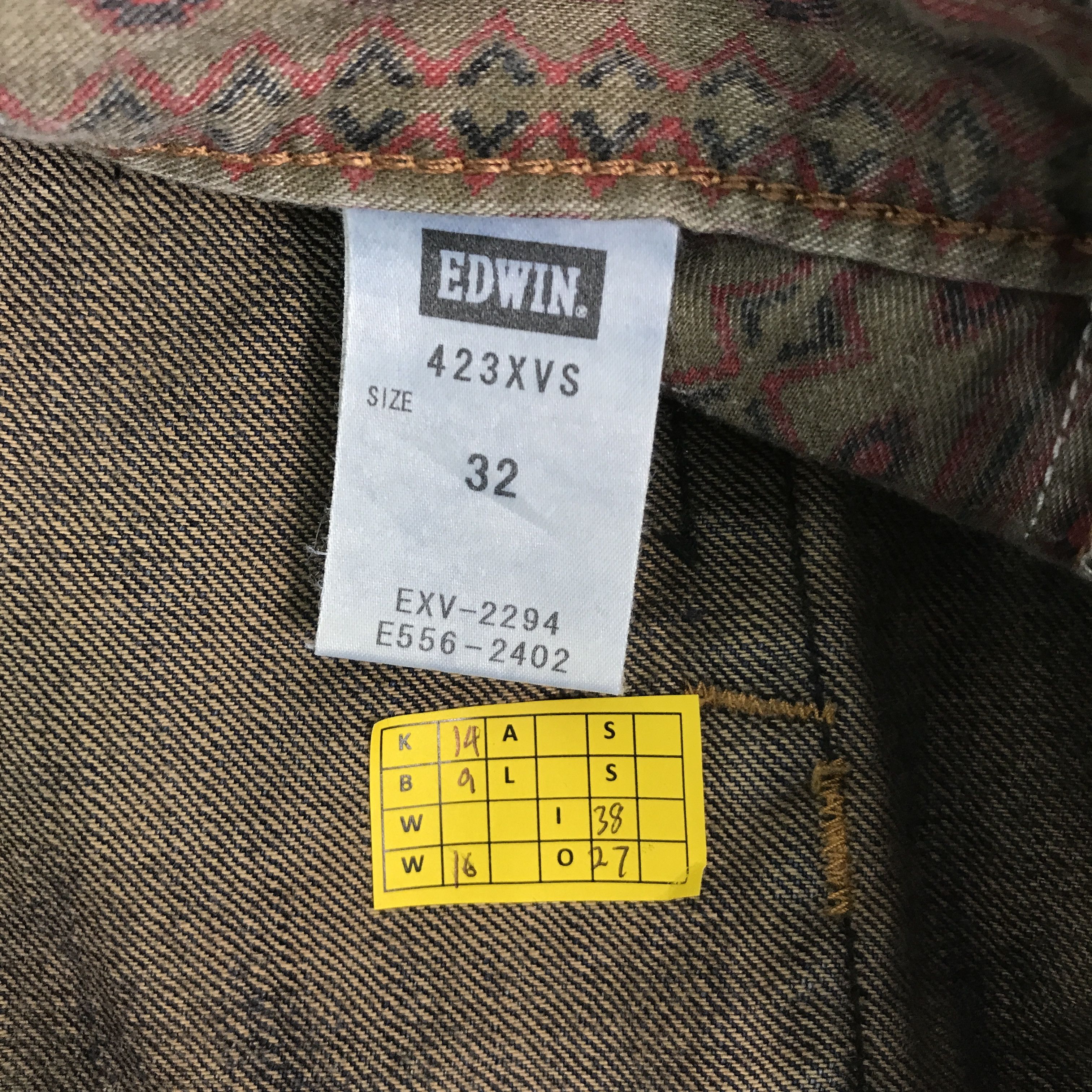 Edwin baggy Edwin japan denim pants Size US 32 / EU 48 - 15 Thumbnail