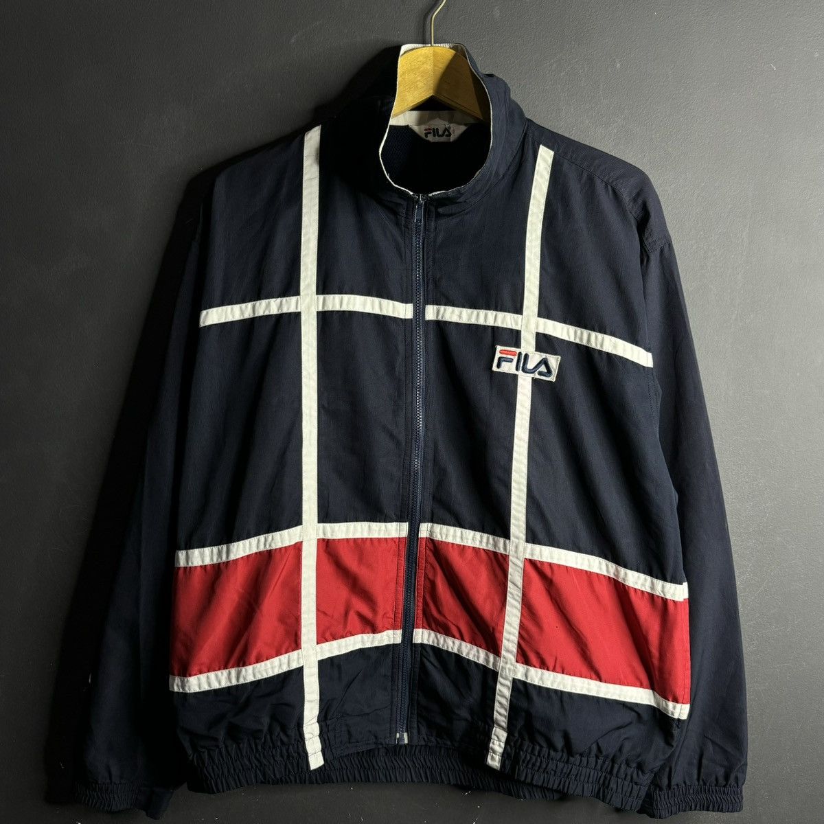 Fila Vintage 1990's Fila Windbreaker Size US M / EU 48-50 / 2 - 1 Thumbnail