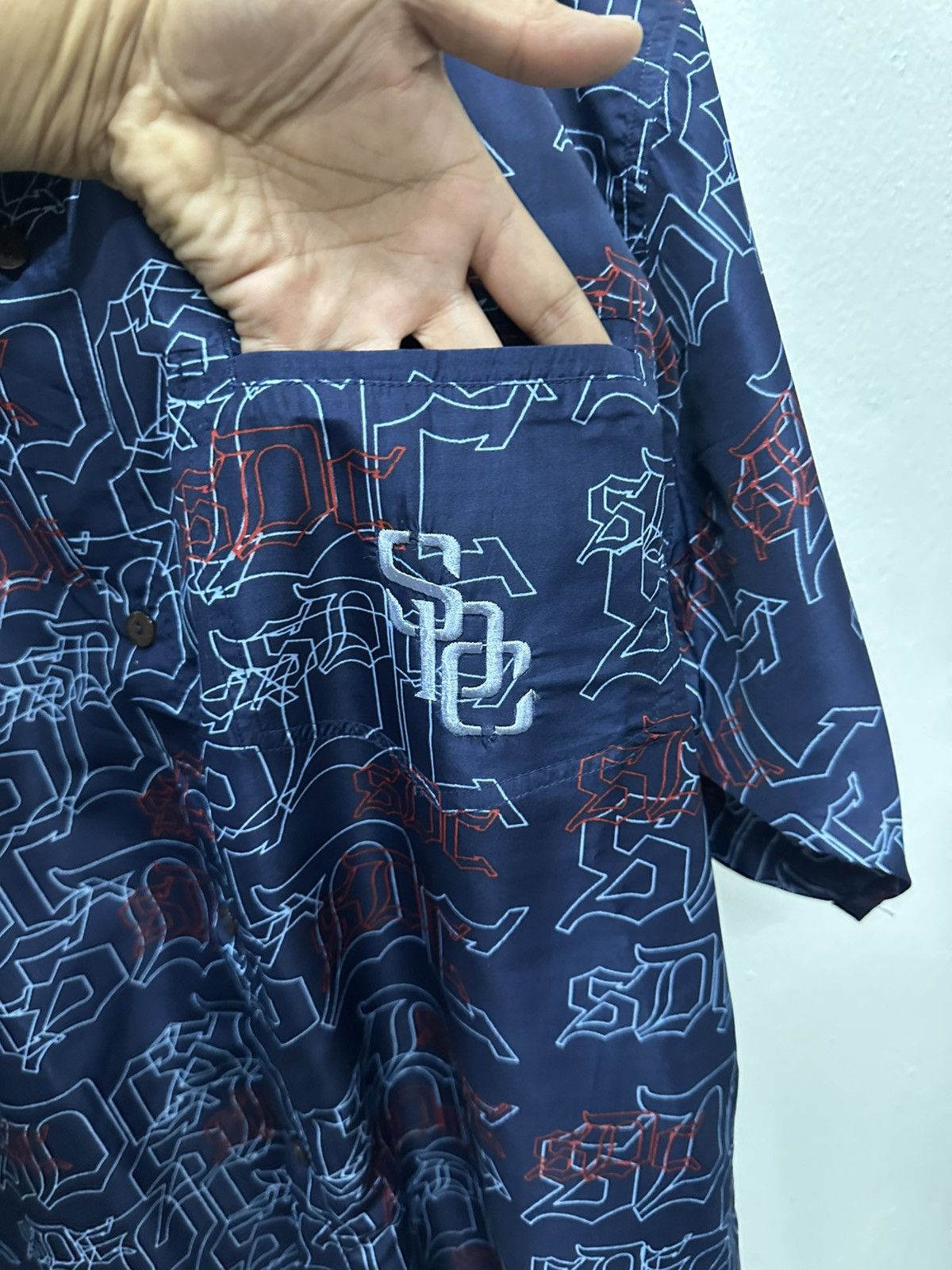 Snoop Dogg Vintage Snoop Dogg Neon OVP Button Up Size US XL / EU 56 / 4 - 7 Thumbnail