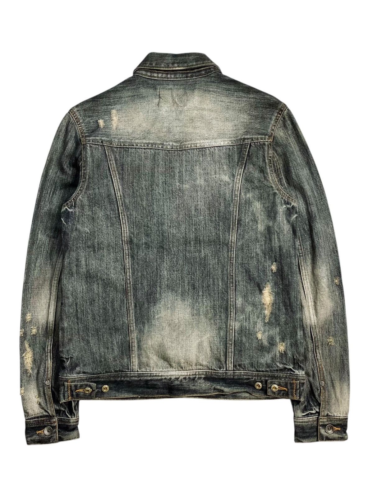 GOA "SAMPLE" GOA - Mudwash Apocalypse Style Denim Jacket Size US M / EU 48-50 / 2 - 2 Thumbnail