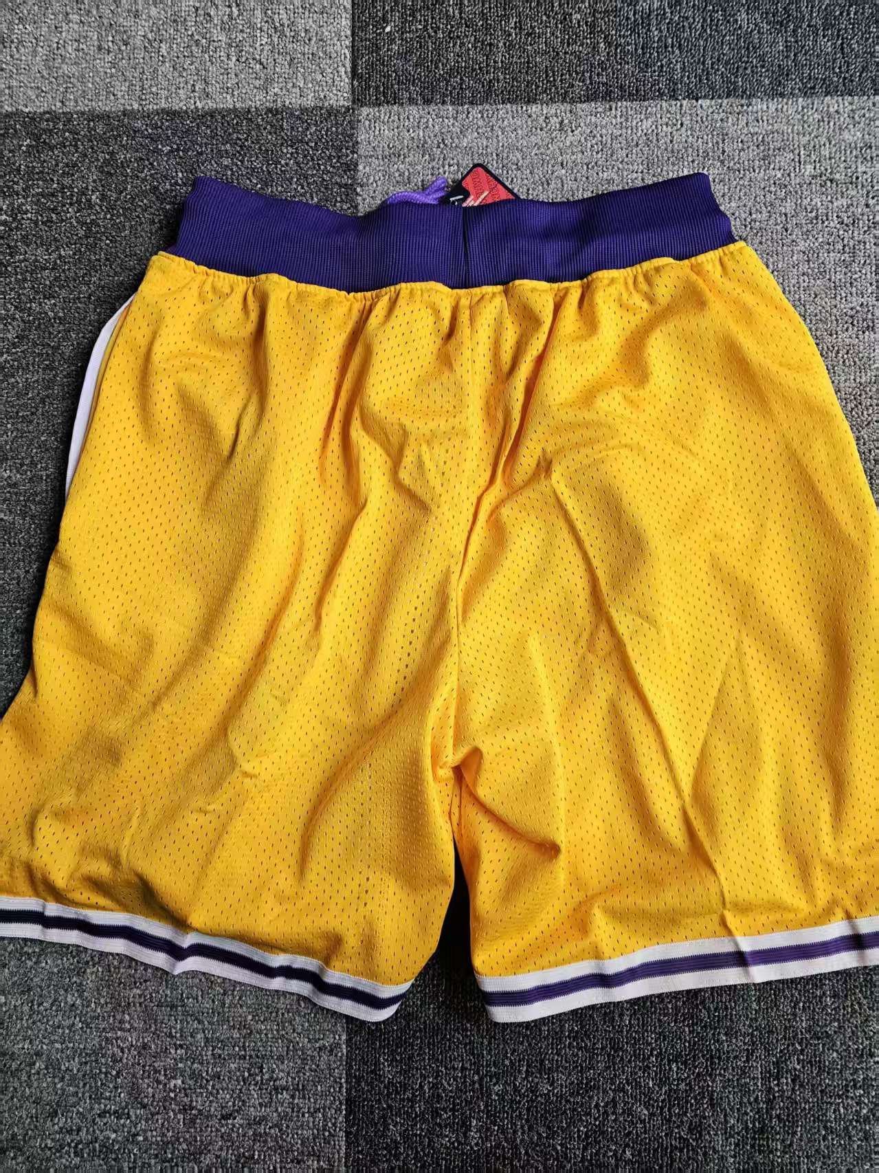 NBA Kobe Bryant Short Laker 8 Short Pocket Short XXL Size US 38 / EU 54 - 4 Thumbnail