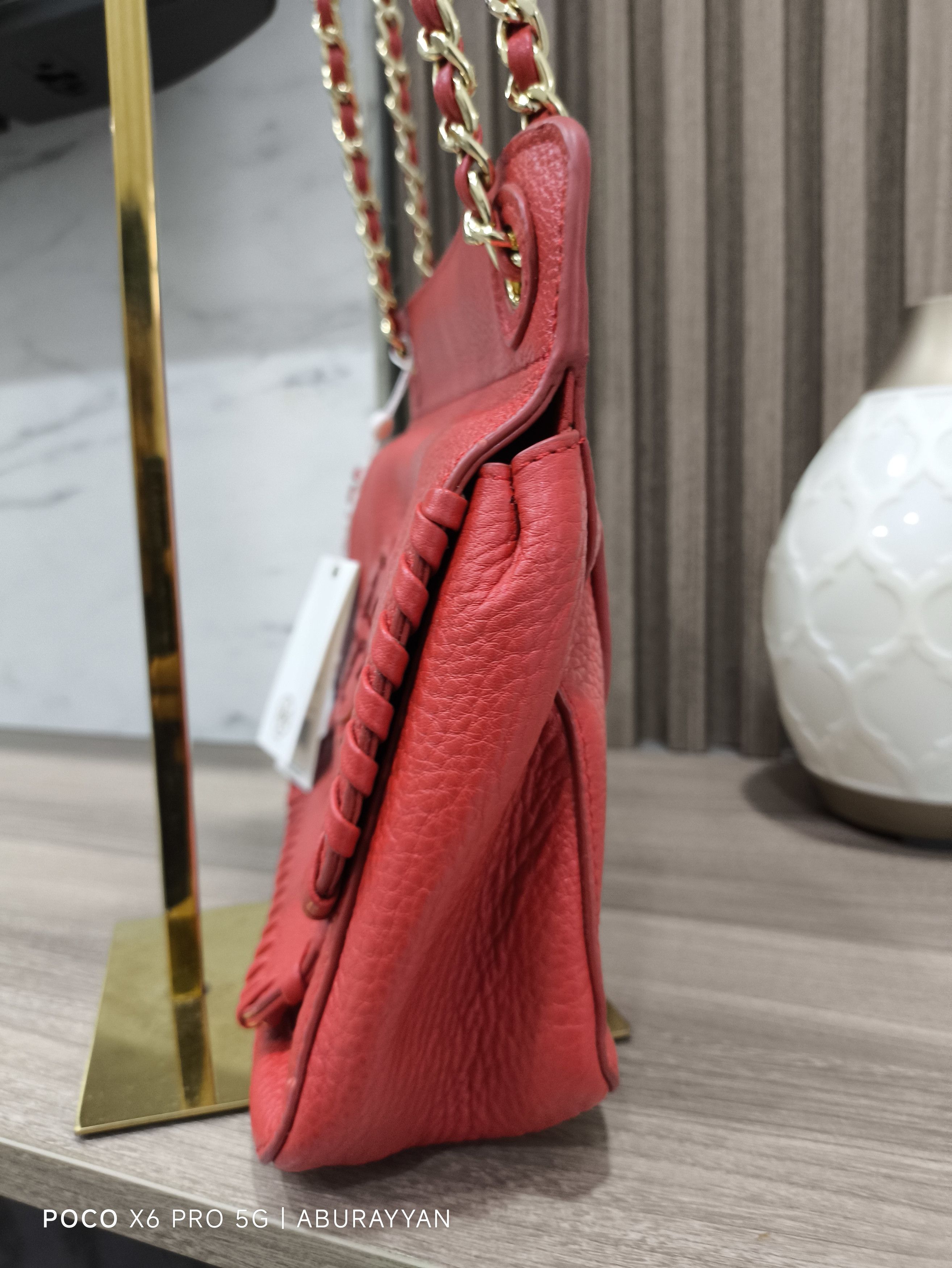 Tory Burch TORY BURCH Marion Small Shoulder Bag POPPY RED Size ONE SIZE - 4 Thumbnail