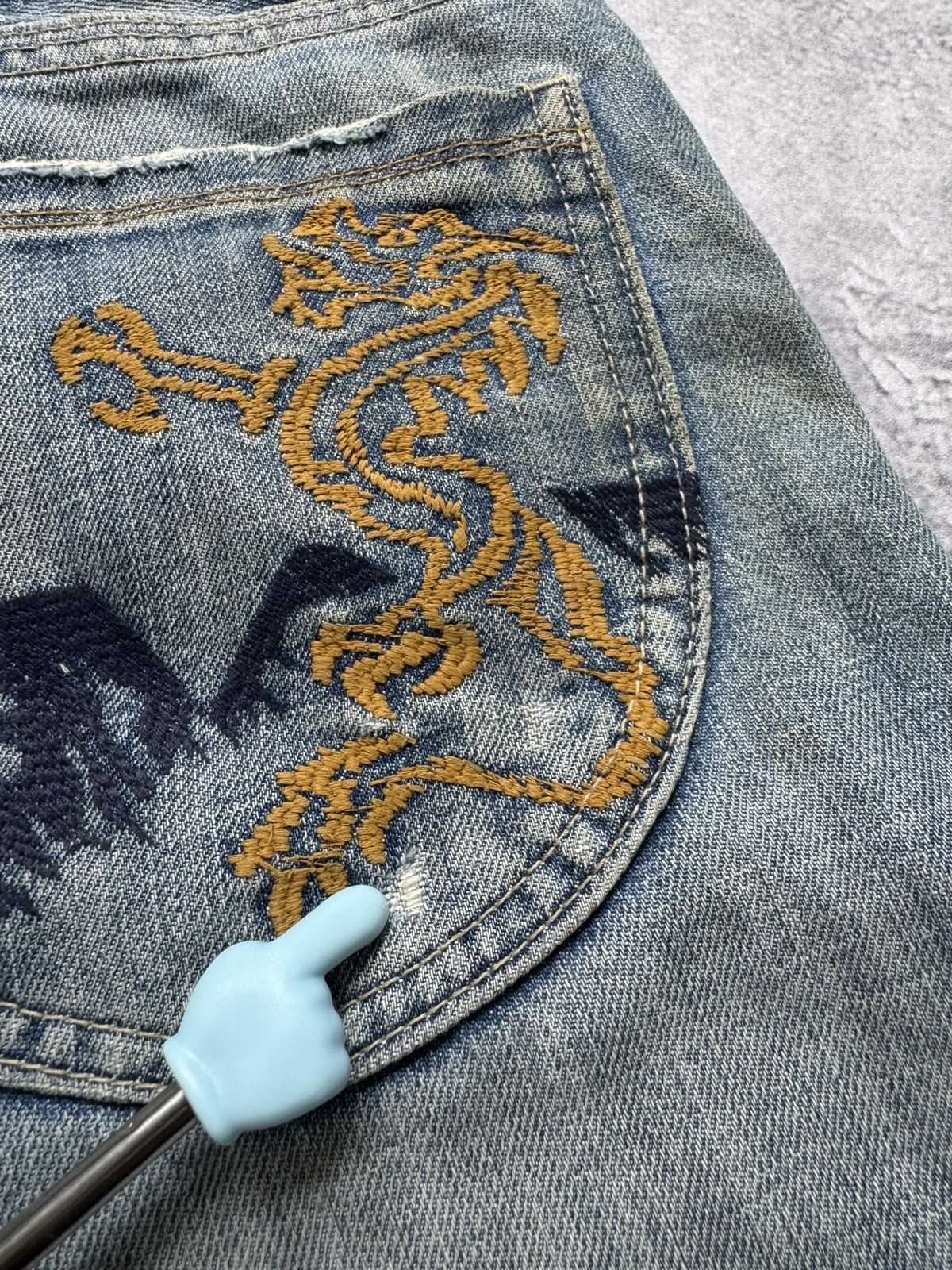 Diesel Vintage Diesel jeans Big Logo Size US 30 / EU 46 - 18 Thumbnail