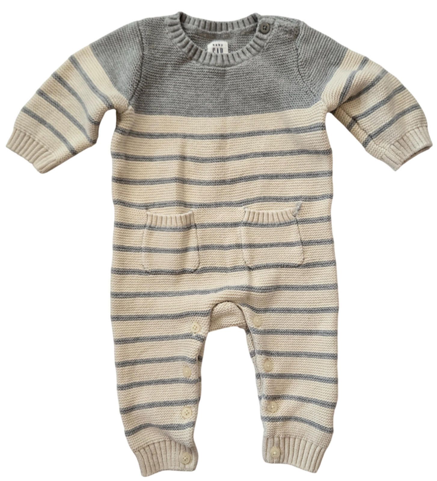 Gap Baby Gap Knit Sweater Romper Long Sleeved 3 - 6 Months Size ONE SIZE - 1 Thumbnail