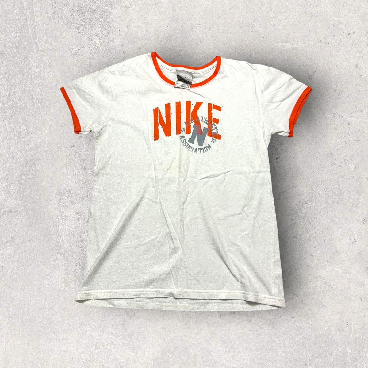 Nike × Vintage Vintage Nike ringer tee Size M / US 6-8 / IT 42-44 - 1 Thumbnail