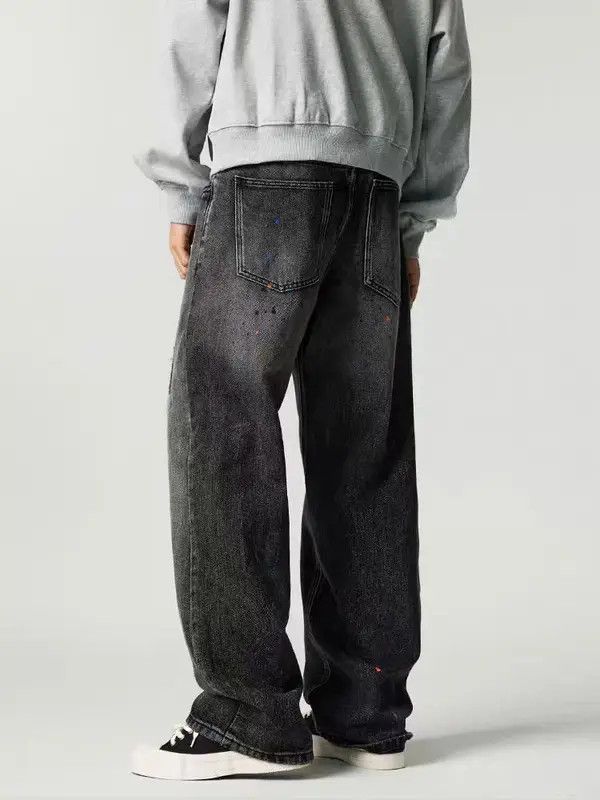 Japanese Brand Vintage street hip-hop graffiti washed and distressed jeans Size US 36 / EU 52 - 5 Thumbnail