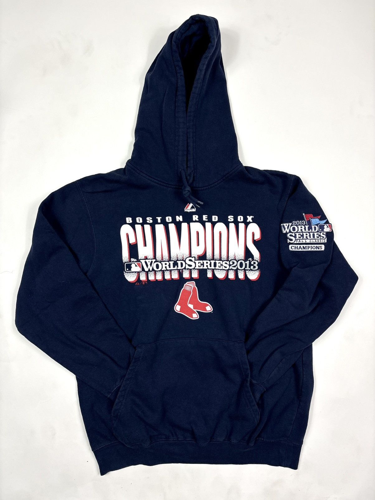 Vintage Vintage Y2K Boston Red Sox World Series Hoodie Size US M / EU 48-50 / 2 - 2 Thumbnail