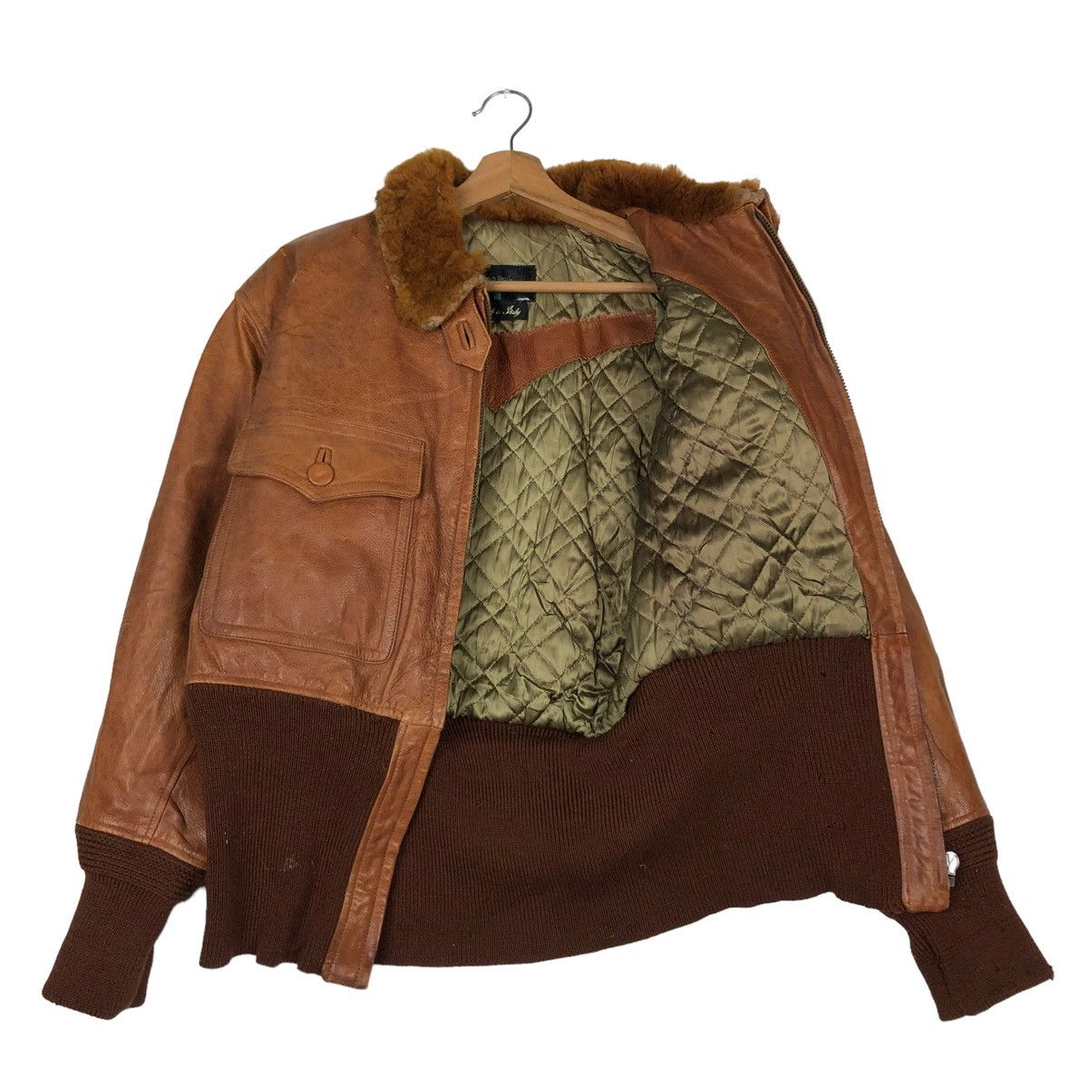 Jean Paul Gaultier 🔥VINTAGE 1989-90 LEATHER JACKET JEAN PAUL GAULTIER CUIR SHOW Size US S / EU 44-46 / 1 - 18 Thumbnail